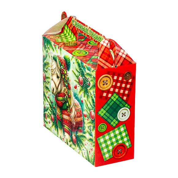 Сладкий новогодний подарок Пуговка (Полезный состав)