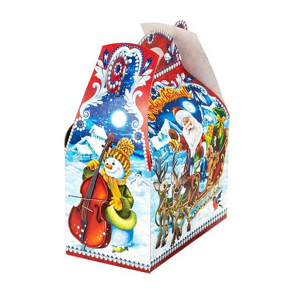 Сладкий новогодний подарок Саквояж