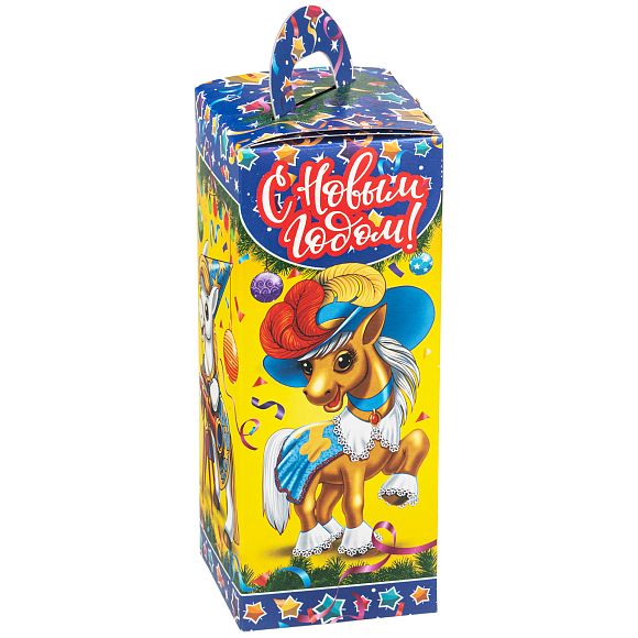 Сладкий новогодний подарок Цирковые лошадки (Бюджет)