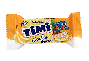 Вафельки Тими сливки-банан Конти