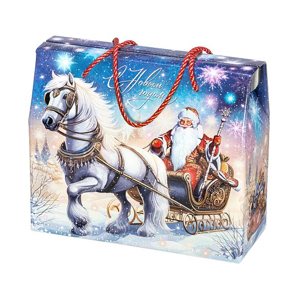 Сладкий новогодний подарок Сумочка Визит (Премиум)