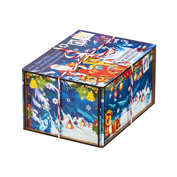 Сладкий новогодний подарок Посылка от сказочной лошадки (Полезный состав)