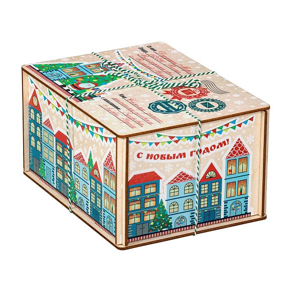 Сладкий новогодний подарок Новогодний Городок (Премиум)
