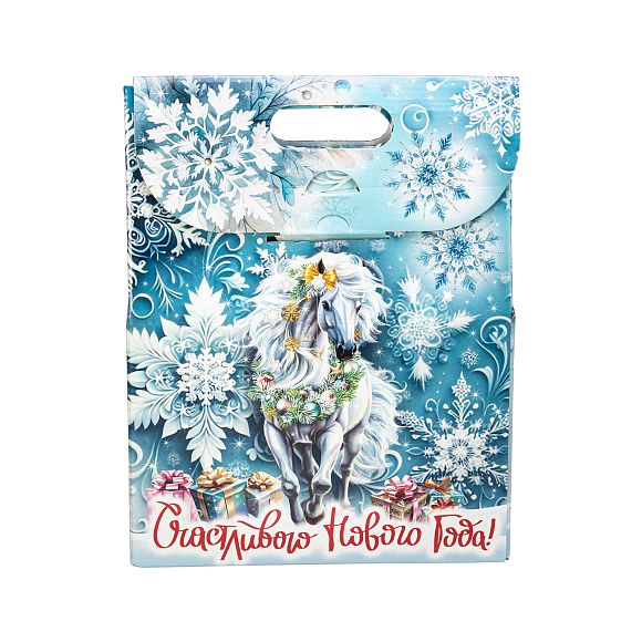 Сладкий новогодний подарок Белоснежная (малая)