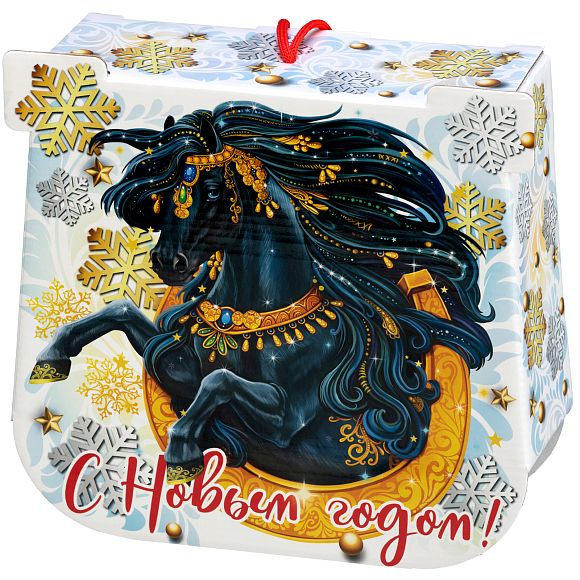 Сладкий новогодний подарок Подкова на счастье Легенды Москвы