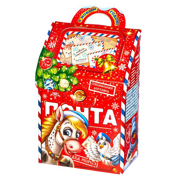 Сладкий новогодний подарок Почтовый ящик