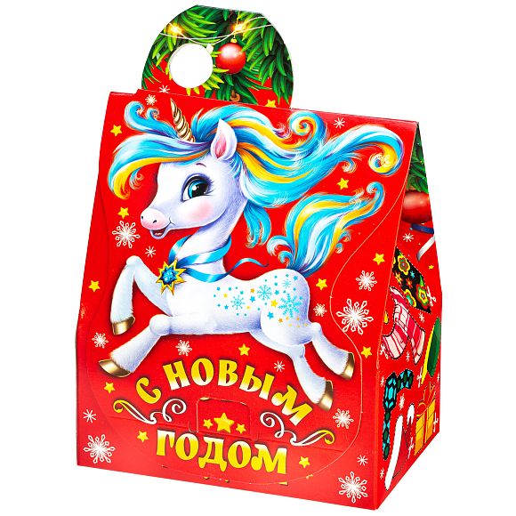 Сладкий новогодний подарок Сказки лошадки (Бюджет)
