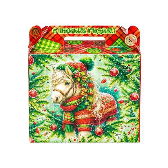 Сладкий новогодний подарок Пуговка (Полезный состав)