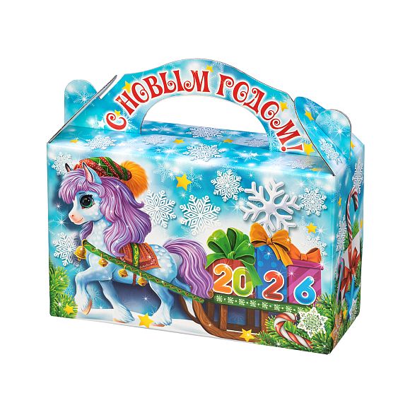 Сладкий новогодний подарок Сладкие сани