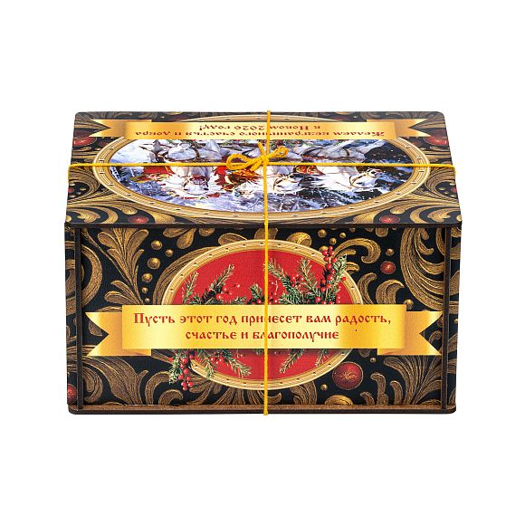 Сладкий новогодний подарок Посылка Черный Бархат (Легенды Москвы)
