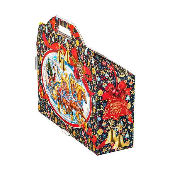 Сладкий новогодний подарок Чемоданчик В Гостях у Сказки Премиум