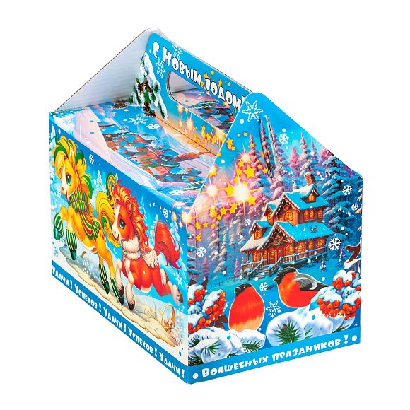 Сладкий новогодний подарок Огоньки (Полезный состав)