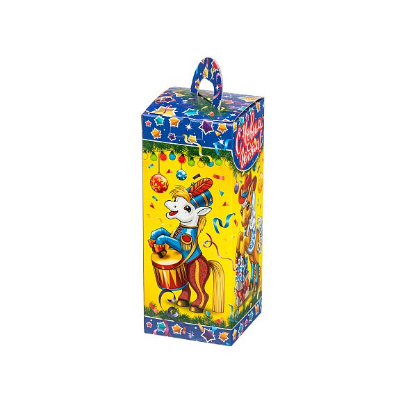 Сладкий новогодний подарок Цирковые лошадки (Бюджет)