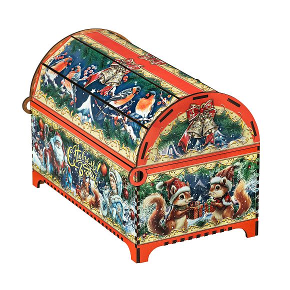 Сладкий новогодний подарок Ларец Сказка (Премиум)