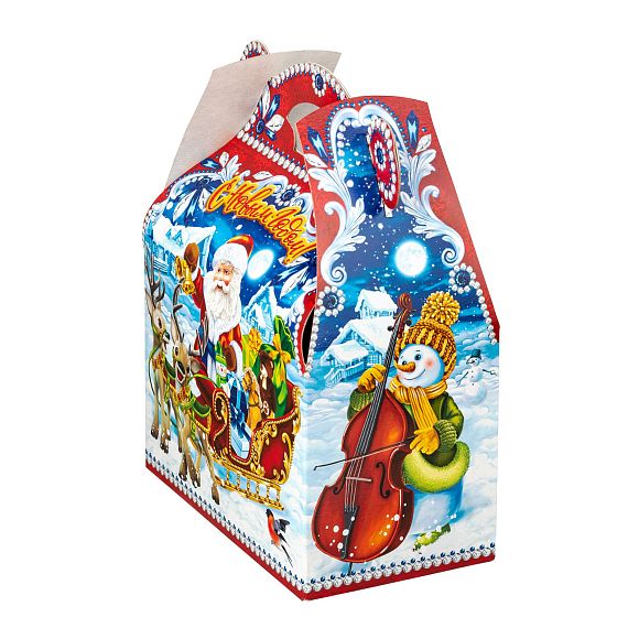 Сладкий новогодний подарок Саквояж