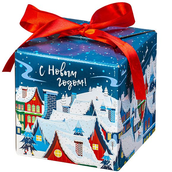 Сладкий новогодний подарок Зимняя палитра