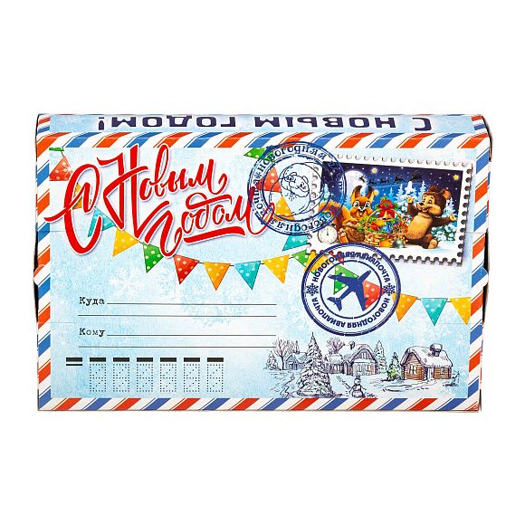 Сладкий новогодний подарок Бандеролька