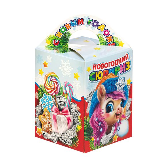 Сладкий новогодний подарок Вкусный привет (Полезный состав)