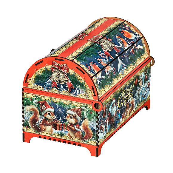 Сладкий новогодний подарок Ларец Сказка (Премиум)