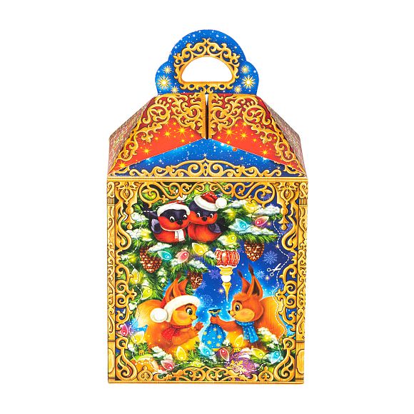 Сладкий новогодний подарок Ларец Лесной